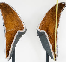 Load image into Gallery viewer, Citrine Geode Angel Wings - Museum Quality

